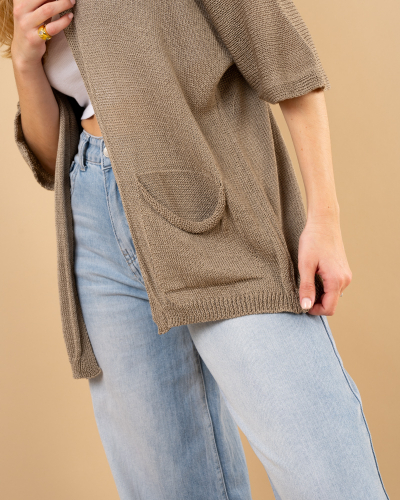 Gilet maille fine