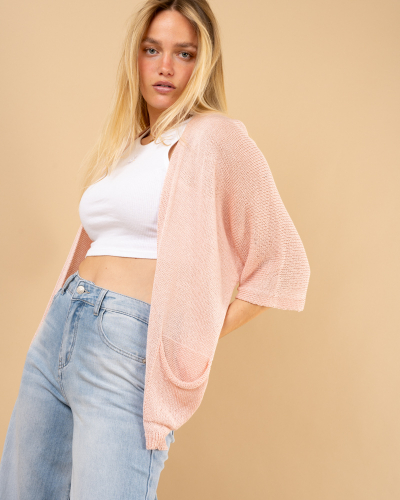 Gilet maille fine