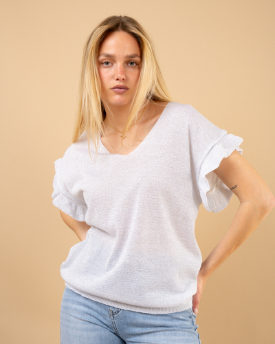 T-Shirt maille lurex
