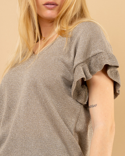 T-Shirt maille lurex
