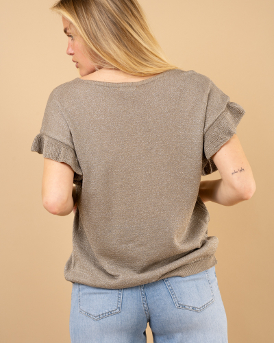 T-Shirt maille lurex