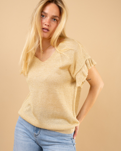 T-Shirt maille lurex