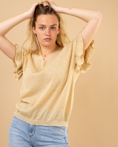 T-Shirt maille lurex