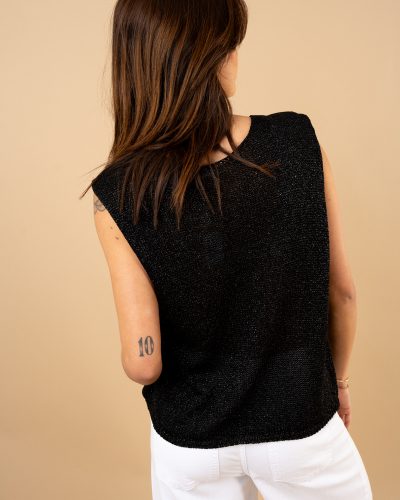 Gilet lurex