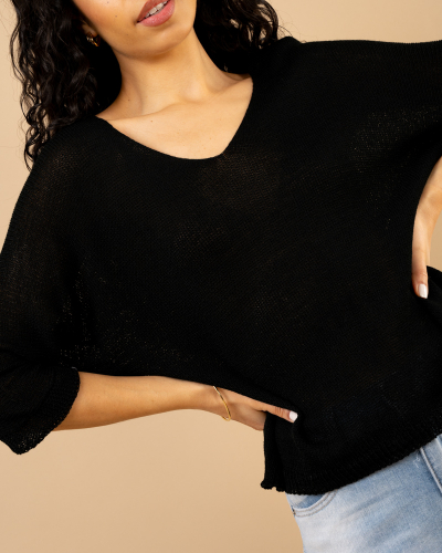 T-Shirt v maille