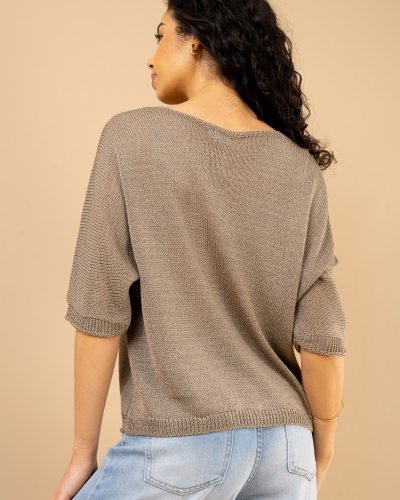 T-Shirt v maille