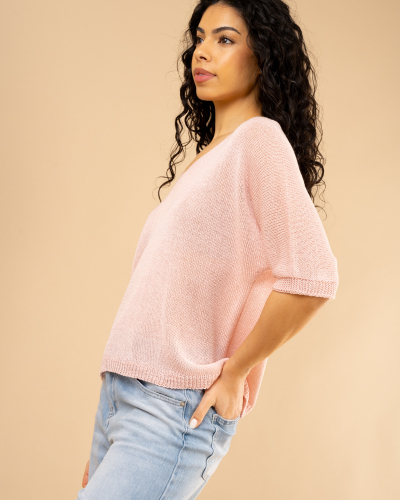 T-Shirt v maille