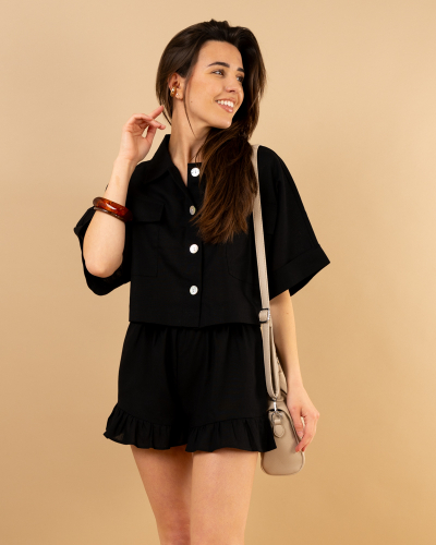Short lin volant