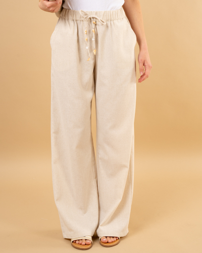 Pantalon lin