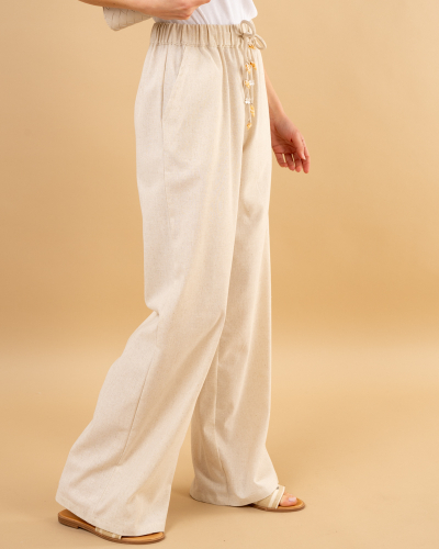 Pantalon lin