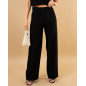 Pantalon large boutons
