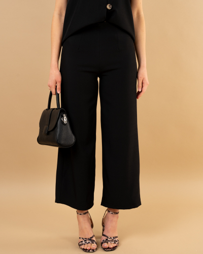 Pantalon large court
