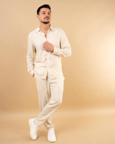 Pantalon lin