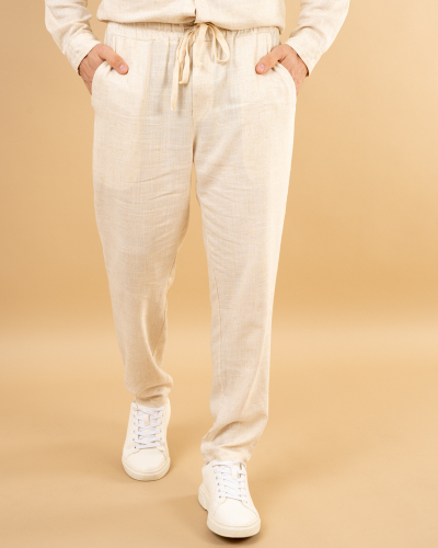 Pantalon lin