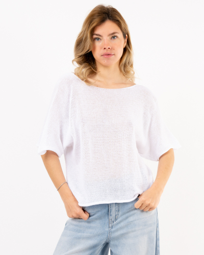 Top maille dos noeud