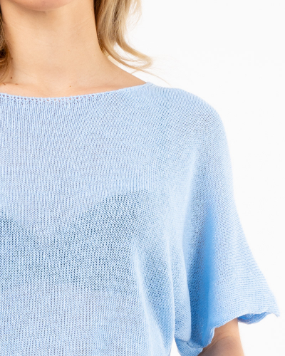 Top maille dos noeud