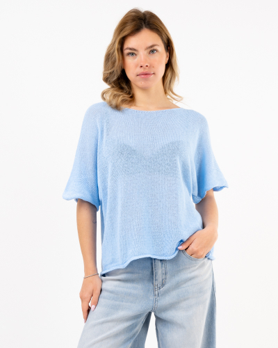 Top maille dos noeud