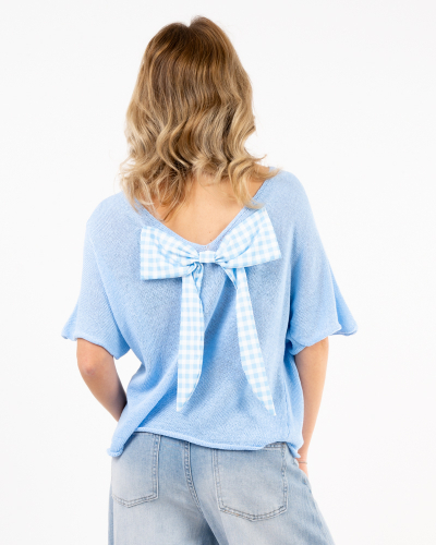 Top maille dos noeud