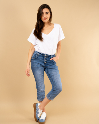 Pantacourt jean