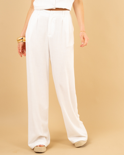 Pantalon lin