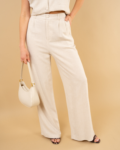 Pantalon lin