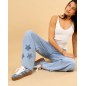 Pantalon large étoiles