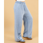 Pantalon large étoiles