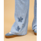 Pantalon large étoiles