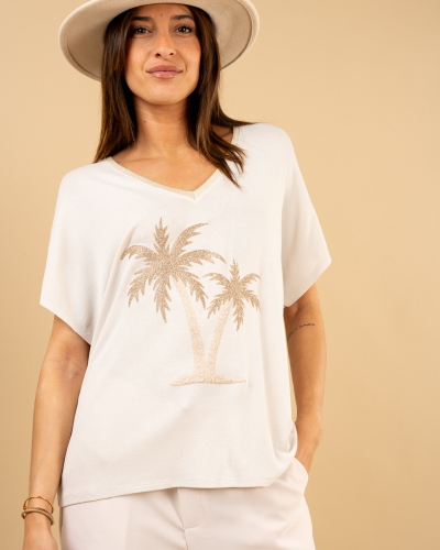 T-Shirt palmiers