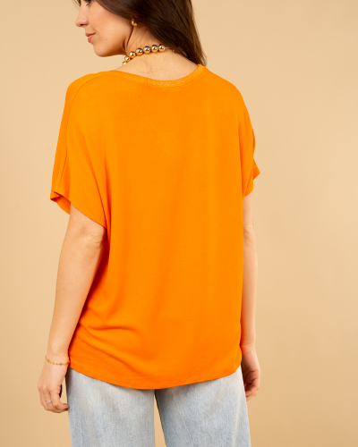 Top col lurex