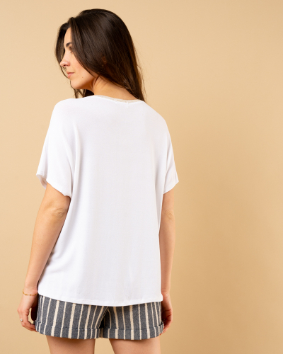 Top col lurex