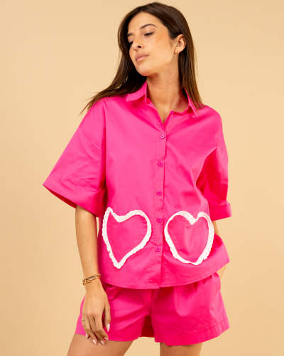 Chemise coeurs