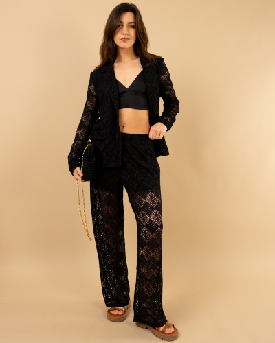 Pantalon dentelle