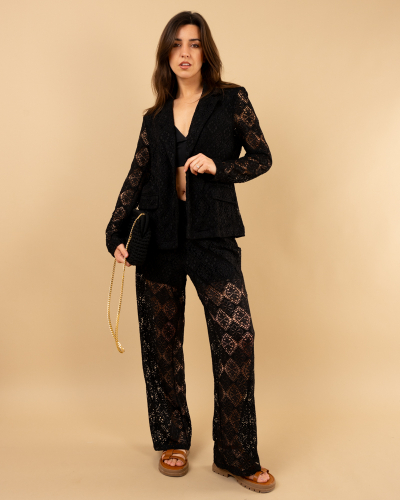 Blazer dentelle