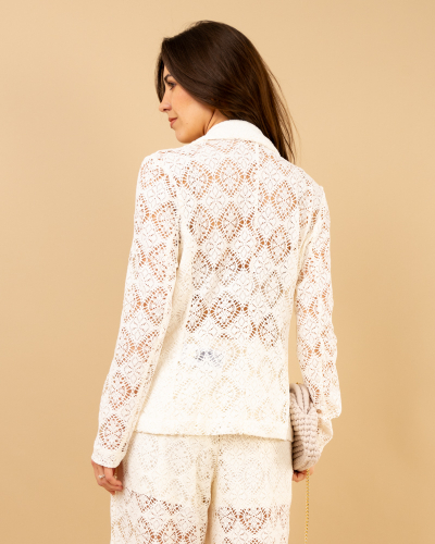 Blazer dentelle