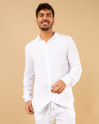 Chemise gaze de coton