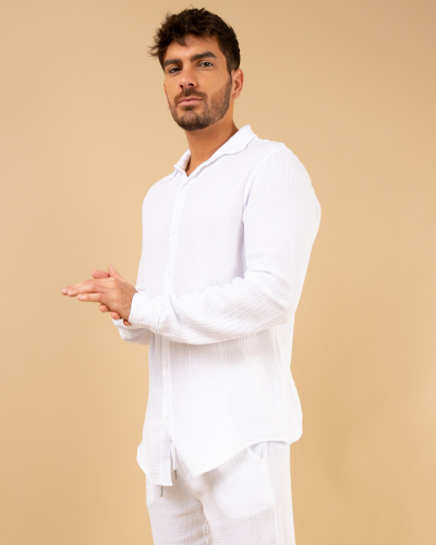 Chemise gaze de coton