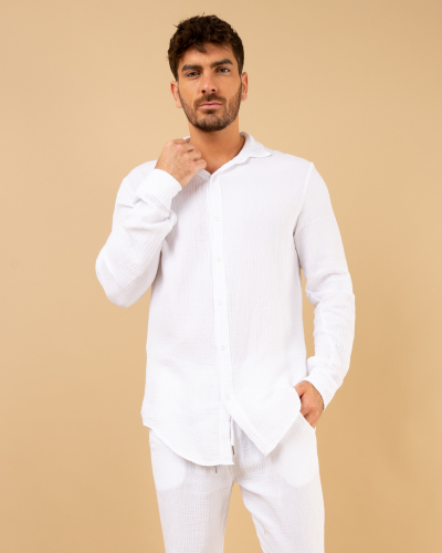Chemise gaze de coton