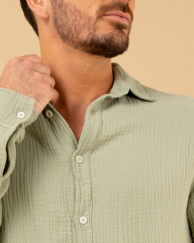 Chemise gaze de coton