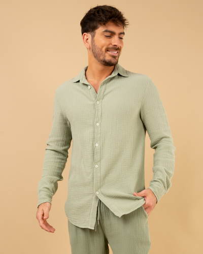 Chemise gaze de coton