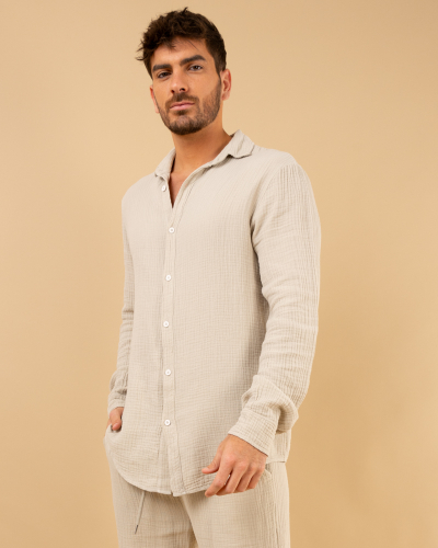 Chemise gaze de coton