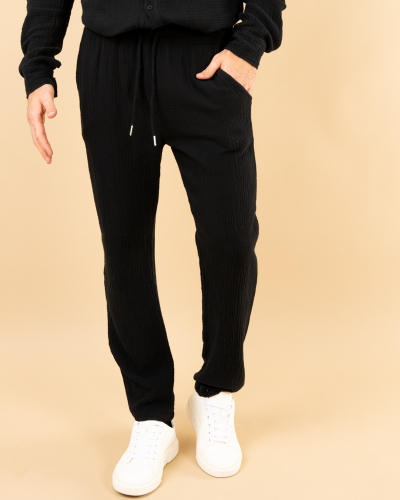 Pantalon gaze de coton