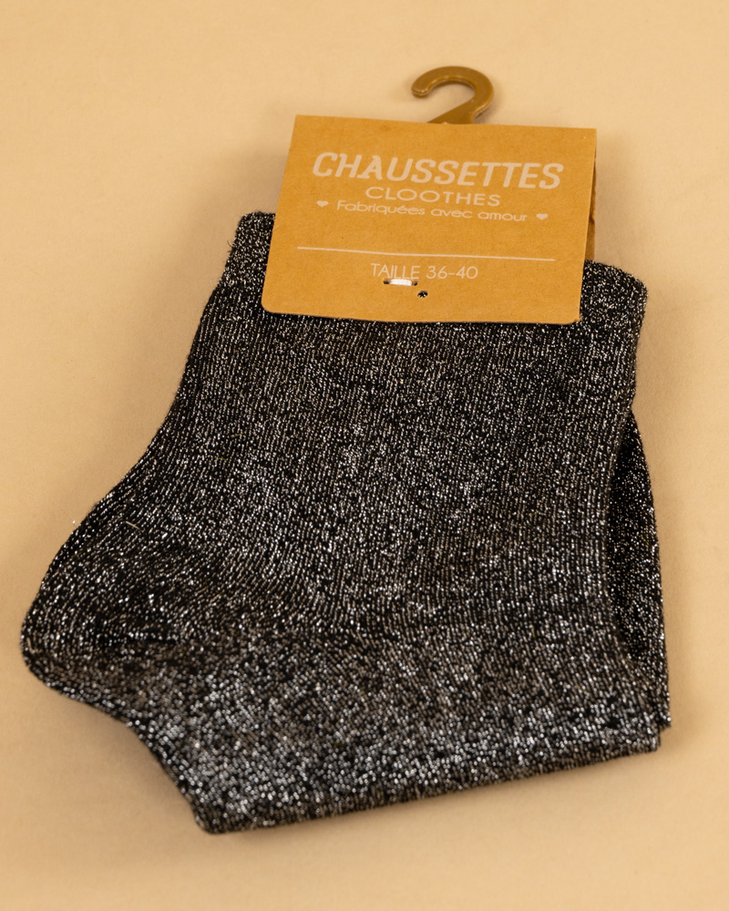 Chaussettes lurex