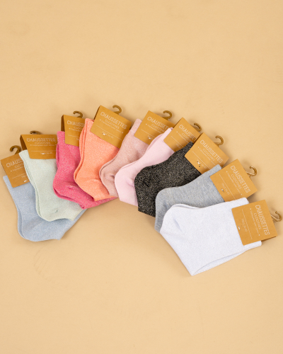 Chaussettes lurex