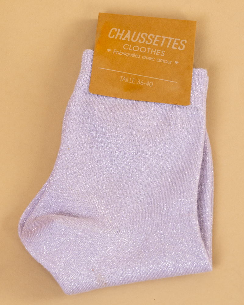 Chaussettes lurex
