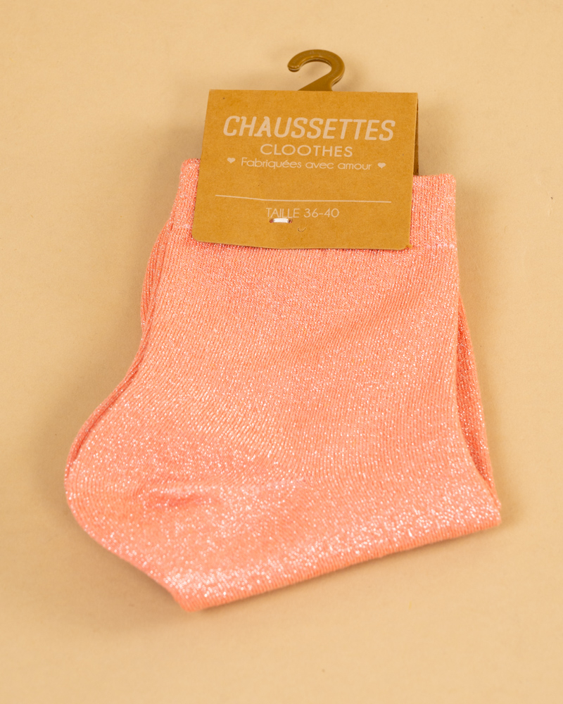 Chaussettes lurex
