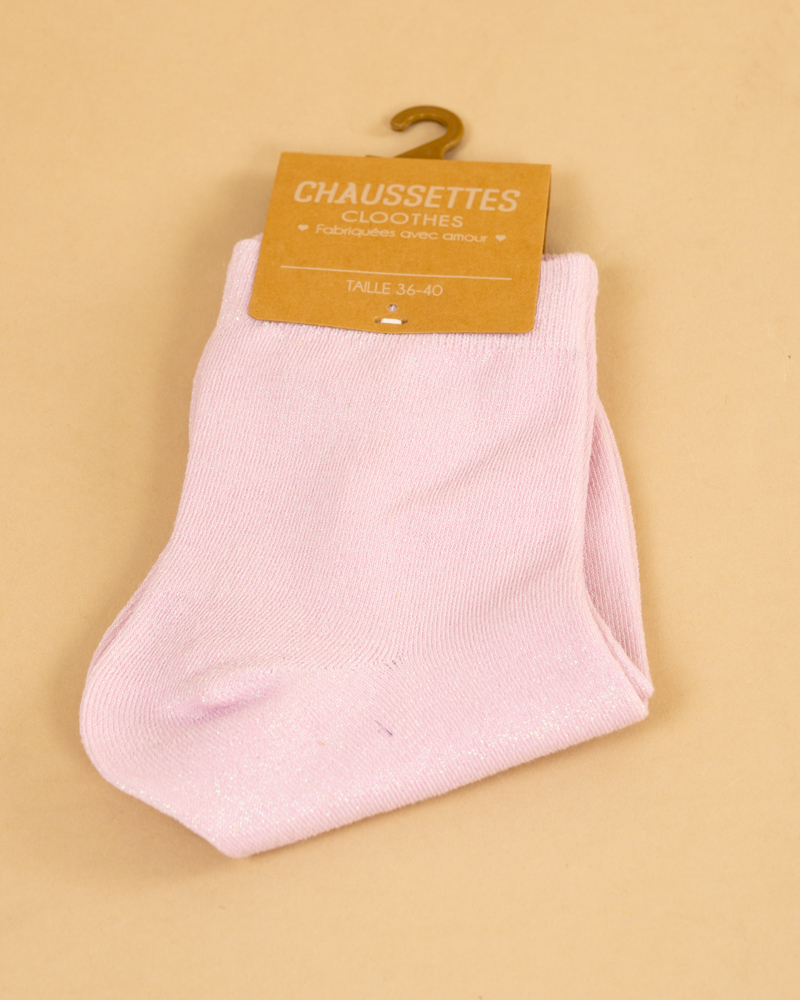 Chaussettes lurex
