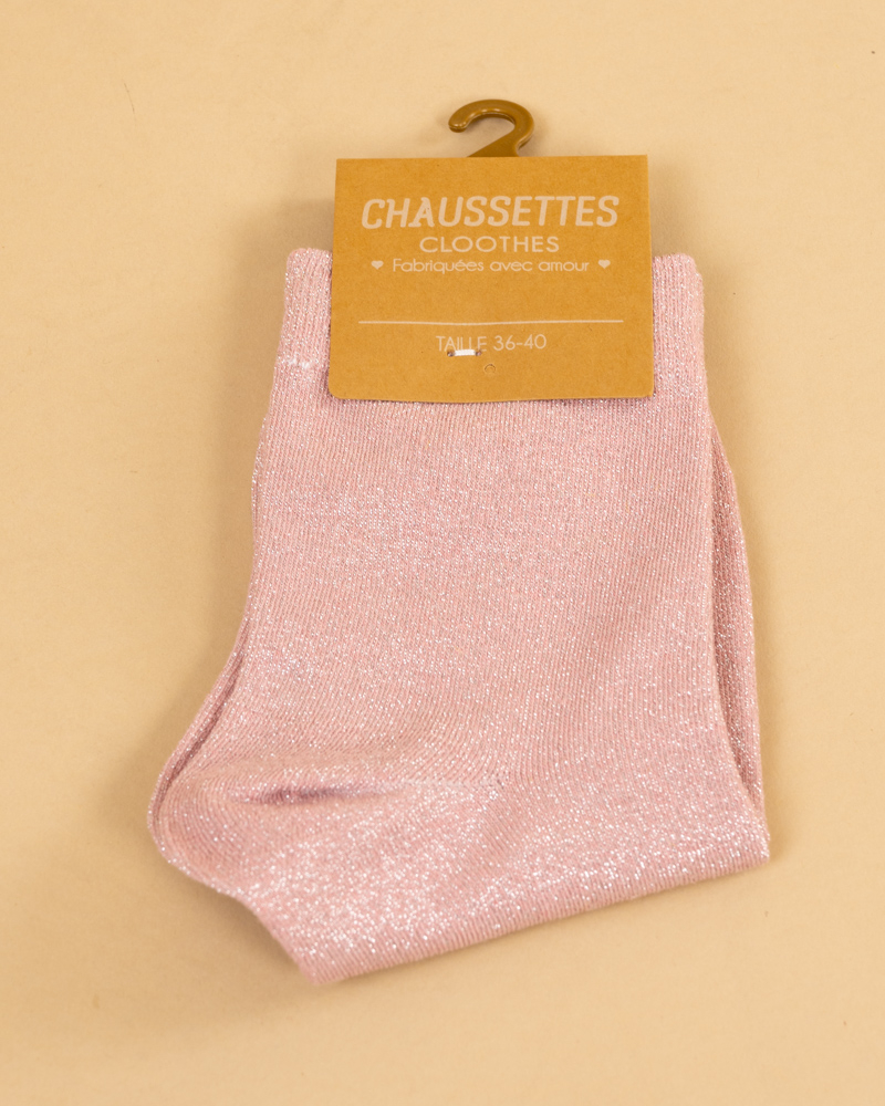 Chaussettes lurex