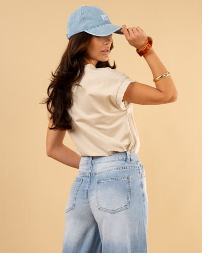 T-shirt v coton