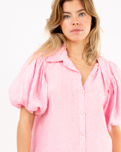 Chemise manches boule
